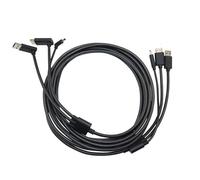 GFTVRCE Para HTC Vive 3 en 1 Accesorios Cable de repuesto HDMI 5M, USB, Power VR Games