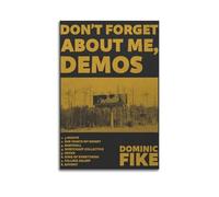 GFUWEWQEGUU Dominic Fike Don't Forget About Me - Pósteres estéticos para pared, pintura decorativa, lienzo vintage para sala de estar, dormitorio, 40 x 60 cm, estilo sin marco