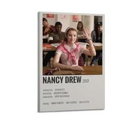 GFUWEWQEGUU Nancy Drew - Póster estético de la película, arte decorativo para pared, lienzo vintage para sala de estar, dormitorio, 50 x 75 cm, estilo marco