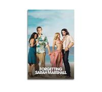 GFUWEWQEGUU Póster decorativo de pared con texto "Forgetting Sarah Marshall", lienzo vintage para sala de estar, dormitorio, 50 x 75 cm, estilo sin marco