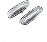 GFVFGNLNNA 2 Luces LED Dinámicas De Posición Lateral Intermitentes Secuenciales Para Citroën C4 C3 C5 DS3 DS4 Autopartes(Dynamic Crystal Type)