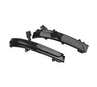 GFVFGNLNNA Intermitente Lateral LED Dinámico Para VW Para Jetta Para Voyage Para Saveiro G6 G7 Para Gol Para Geracao 6/7/8 Para UP Para Spacefox (Black)