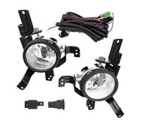 GFVFGNLNNA Para CRV Para CR-V 2007 2008 2009 HO2591103/ 33901-SWA-003/ 08V31SWA1M002 Kit De Luces Antiniebla Con Lente Transparente For Parachoques