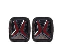 GFVFGNLNNA Para Jeep Para Wrangler CJ TJ YJ 1998 1999 2000 2001 2002 2003 2004 2005 2006 12V Luces Traseras Universal 30w Taillamp Trasero Modificado (US RED VERSION)