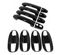 GFVFGNLNNA Para Mercedes Para Benz Para Vito Clase V W447 2014-2024 Volante A La Izquierda Cubierta Para Manija De Puerta(Glossy Black B)