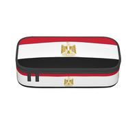 GFXEDSAH Estuche organizador de tela Oxford multiusos con estampado de bandera egipcia, Black, Talla única, Funda para llave