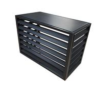 GFXYQPDNV Cubiertas de Aire Acondicionado para Unidades Exteriores, Cubierta Protectora del Condensador, Pantalla de privacidad de aleación de Aluminio al Aire Libre