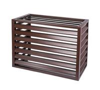 GFXYQPDNV Cubiertas de Cerca del Aire Acondicionado para Unidades Exteriores, Capa Protectora del Condensador al Aire Libre, Aleación de Aluminio AC Pantalla de privacidad,