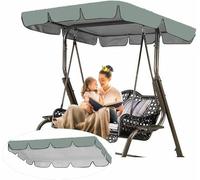 GFXYQPDNV Cuerpo De Reemplazo De La Cubierta Superior De Columpio para La Silla De Asiento Columpio, Cubierta De Silla De Columpio De Jardín Impermeable (Solo Cubierta del Dosel)