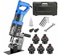 GFXYQPDNV Perforadora hidráulica eléctrica de 1300 W/1800 W de Alta Potencia para Acero, Hierro, Aluminio y Cobre. Solución Profesional para perforar Metales.