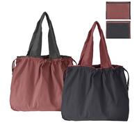 GFYFYZ Bolsas de compras plegables resistentes y reutilizables mochila de cordón en tejido de nylon Oxford 210T - ¡Soporta más de 50 libras de peso para Compras,Casa,Viajes,Acampar al Aire Libre