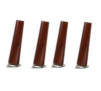 GFYHTN Juego de 4 Patas de Escritorio de Madera Maciza, 40cm 60cm Patas de Mesa de Color Nogal, pies de Repuesto para Silla, Mesa de café, Comedor(73cm/29in)