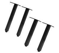 GFYHTN Patas Ajustables para Muebles 0-10mm, Patas de Repuesto de Metal, Patas de Soporte para sofás, mesas de café, Muebles de TV, Muebles de baño(23cm/9in)