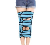 GFYWZ Corrector De Piernas Tipo O/X Ajustable Forma O/X Knock Rodilla Piernas Arqueadas Bandas De Corrección De Piernas para Adultos,Azul,L