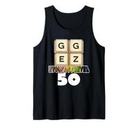 GG Easy - Divertido Mensaje para el 50º cumpleaños Camiseta sin Mangas