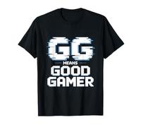 GG Good Gamer Positive Play Pixel Graphic Camiseta