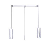 GGFFJ Barra de Colgar abatible for Armario, Ajustable (690-1250 mm), telescópica con Retorno Suave, Capacidad de Peso: 20 kg, for Colgar Ropa (690-920 mm)(920-1250mm)
