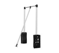 GGFFJ Perchero abatible, Ajustable de 510 a 1210 mm, con Retorno Suave, Capacidad de 20 kg, for Colgar Ropa (890-1210 mm)(510-660mm)