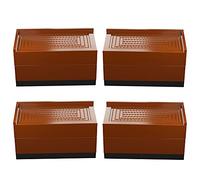 Ggggg 4 elevadores de Muebles, elevadores de Cama, Ascensor Cuadrado, Refuerzo de pie de Cama, Aumento de Altura de 7,5 cm o 15 cm, elevadores de Cama Ajustables para Mesa, Silla, sofá, Dormitorio