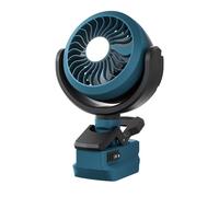 GGiking Ventilador inalámbrico universal para baterías Bosch BAT618, adecuado para camping, taller y obra, sin batería