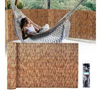 Ggipxalatyr 1 Confezione Valla Natural Cañizo, Valla De Bambú, 70 X 700cm Recinzione In Bambù, Valla De Bambú, Schermo per La Privacy per Uso Esterno, Galleria, Ristorante, Hotel, Patio.