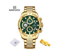 (GGN)2022 Nuevo Reloj Para Hombre Lujo Oro Moda Cuarzo Reloj Analógico Cronógrafo Deportivo Impermeable