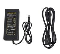 Ggnaxivs 12V 5A 60W Adaptador de fuente de alimentacion para tira de luz LED RGB SMD 3528 5050