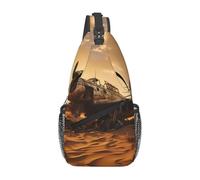 GGNKDL Aviones viejos rotos. Bolso bandolera con estampado cruzado adecuado para hombres y mujeres, adecuado para bolsas de fitness y viajes de senderismo