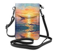 GGNKDL Bolso cruzado con estampado de cola de ballena, bolsa para teléfono móvil, cartera pequeña para mujer, un regalo práctico adecuado para salir, hacer ejercicio y ir de compras