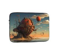 GGNKDL Fortress on the sea - Funda portátil a prueba de golpes para laptop de 15 pulgadas, para hombres y mujeres, viajes de negocios, oficina, uso diario