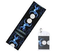 GGNKDL Las toallas de hielo deportivas con estampado de Devil Steals The Moon son adecuadas para deportes en interiores y exteriores y actividades de ejercicio