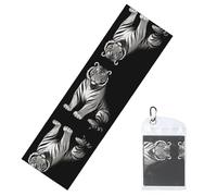 GGNKDL Las toallas de hielo King of The Forest Printing Cool Sports son adecuadas para deportes en interiores y exteriores y actividades de ejercicio