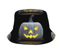 GGNKDL Long Live The Day - Sombrero de pescador con estampado de calabaza para verano, al aire libre, viajes, un sombrero de playa adecuado tanto para hombres como para mujeres, color negro