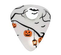 GGNKDL Pumpkin Lantern - Púa de guitarra con estampado de vampiro, 12 piezas con tres combinaciones de púas de grosor adecuadas para bajo y ukelele