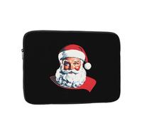 GGNKDL Santa Claus Fulfilling his Wish Pattern - Funda portátil a prueba de golpes para laptop de 17 pulgadas, para hombres y mujeres, viajes de negocios, oficina, uso diario