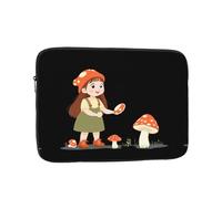 GGNKDL The Little Girl Picking - Funda portátil para laptop de 13 pulgadas, a prueba de golpes, para hombres y mujeres, viajes de negocios, oficina, uso diario
