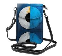 GGNKDL Vista superior de la bolsa cruzada con estampado en espiral, bolsa para teléfono móvil, cartera pequeña para mujer, un regalo práctico adecuado para salir, hacer ejercicio y ir de compras
