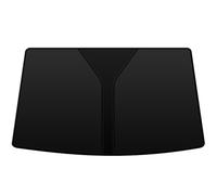 GGOIN Parasol Coche Delantero para Renault 5 E-Tech/Alpine A290 (Seit 2024), Parasol Auto Parabrisas Anti-Ultravioleta Plegable Accesorios para Auto,Black-140 * 70cm