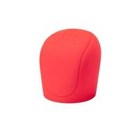 GGOZM 5 Marchas Silicona Funda Pomo Cambios Marcha Coche para MG ZS EV 2017 2018 2019 2020 2021 2022, Antideslizante Cubierta de Perilla de Palanca Cambio de Coche,A/Red