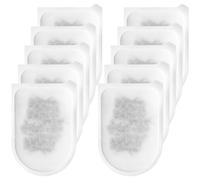 GGPEIH Almohadillas de filtro para Tetra EasyCrystal Filter Pack C600, 10 piezas, con zeolita y carbón activado, cartucho de filtro de repuesto