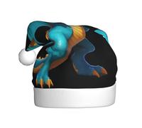 GGsdaf Patrones de firewall de dragón de datos, sombreros de Papá Noel, perfectos para fiestas de Navidad, celebraciones de Año Nuevo y decoraciones de fiesta de empresa