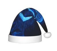 GGsdaf Sombreros de Navidad con patrón de laberinto de línea recta para niños, adecuados para disfraces de Navidad, regalos de fiesta y trajes de vacaciones.