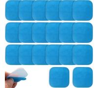 GGUFAY 20 Geles para Elettrostimolatore Muscolare, Tamaño 4x4 CM, Electrodos Compatibles, Perfectos para el Reemplazo