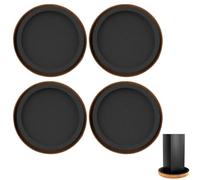 GGUFAY 4 Piezas Deslizadores de Muebles Super Sliders, Furniture Sliders, Patines para desplazar Muebles, Protectores de Suelo