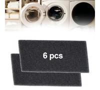 GGUFAY 6 pcs Filtro para secadora Bauknecht Privileg Whirlpool HX 481010354757 Secadora con Bomba de Calor,Filtro de Esponja y Estera de Condensación