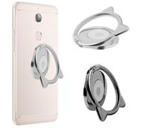 GGUFAY Anillo para teléfono móvil, 2 Piezas Anillo Movil Universal, Soporte y Agarre para Teléfonos Móviles : 360 ° de rotación Universal, Soporte para Movil para Todos los Smartphones