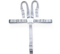 GGUFAY Arnes Seguridad Silla Niño, Cinturón de Seguridad para Bebé, Arnés de Seguridad de 5 Puntos para Niños y Niños, Correa Segura para Silla, trona kinderkraft (Blanco)