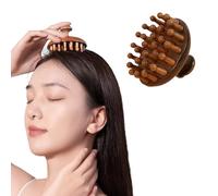 GGUFAY Masajeador Cuero Cabelludo, para Cabeza y Crecimiento Capilar - Limpieza y Exfoliante para Pelo Húmedo y Mojado - Estimula el Crecimiento del Cabello con Champú