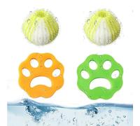GGUFAY Quita Pelos Mascota,Atrapa Pelos Lavadora Mascotas, Recoge Pelos Mascotas,Bola de Lavado Reutilizable para Eliminar el Pelo de Las Mascotas en la Lavadora(8 PCS)