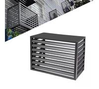 Gguwug 5P funda para aire acondicionado exterior antioxidante, resistente al agua, de alta capacidad de carga Rejilla Para Aire Acondicionado Estante Pantalla De Privacidad Para Exteriores, ac cover